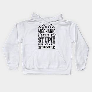 I'm a mechanic Kids Hoodie